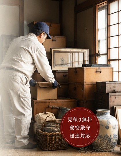 片付け作業の様子